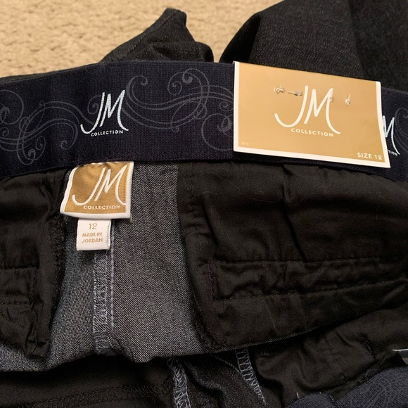 NWT JM COLLECTION JEANS. SIZE 12 - Picture 3 of 6